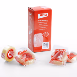 APLI 12533 Adhésif de bureau 33 m Transparent