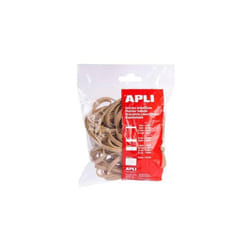 Apli - caoutchouc élastique caoutchouc brun 120x5mm 100 gr.