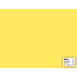 APLI 14256, Jaune, Monochromatique, A4 (210 x 297 mm), 170 g/m², 650 mm, 500 mm