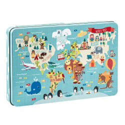 Apli Kids Carte du Monde Puzzle 24 Pièces