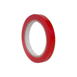 Ruban adhésif demballage - agipa - 12 mm x 66 m - Rouge - PVC