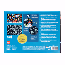 APLI 18813 puzzle Contour pour puzzle 60 pièce(s) Espace