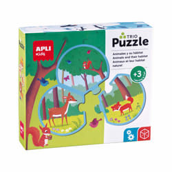 APLI 18821 puzzle Jeu de puzzle 24 pièce(s) Animaux