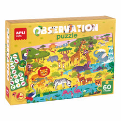 APLI 19221 puzzle Jeu de puzzle 60 pièce(s) Animaux