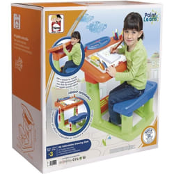 Pupitre réglable - CHICOS - Avec rangement et emplacement pour couleurs et feutres - Mixte - À partir de 3 ans