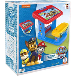 Pupitre PatPatrouille - CHICOS - Avec compartiments pour crayons - Siège large et repose-pieds