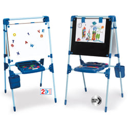 NINCO 52112 tableau magnétique & accessoires Métal Noir, Bleu, Blanc