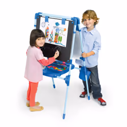 NINCO 52112 tableau magnétique & accessoires Métal Noir, Bleu, Blanc