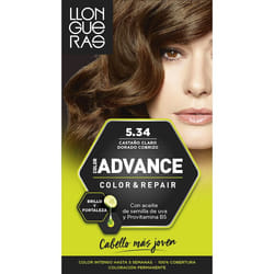 Llongueras Color Advance 5.34 Light Brown Copper Gold