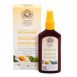 Inteacosmetics Lotion éclaircissante REFLETS BLONDS Camomila Intea. Nouveau sans alcool 100 ml
