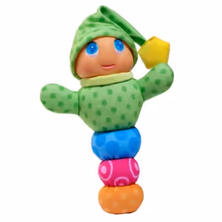 Peluche Chenille avec Lumiere - MOLTO - 385 - Rose - Piles - 13 x 95 x 28 cm