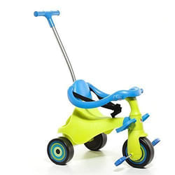 Tricycle - Molto - Urban trike II City 5 en 1 - Vert - 18 mois à 4 ans - Léger et résistant
