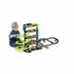 Garage pour enfants - MONDO - Molto 3 étages + Rails - 5 voitures - 5 pistes - Mixte