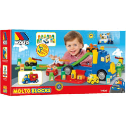 MOLTO Camion Avec Blocks Et Voitures