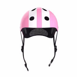 Casque pour enfants - MOLTO - Circle - Rose - Pour vélo rollers ski trottinette skateboard BMX