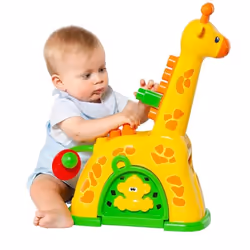 Jouet éducatif - Moltó - Girafe Activités Musicales - 15 blocs préscolaires - Mixte - 12 mois et plus
