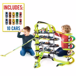 Super Parking - Garage Moltó 5 étages + 15 Voitures - Vert - Enfant - Mixte