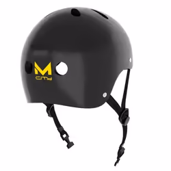 Casque polyvalent pour adultes - MOLTO - Noir - Trottinette - Matériaux homologués de haute performance