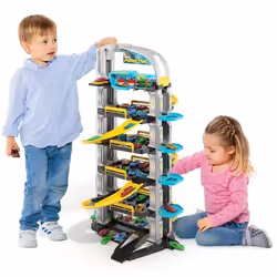 Parking de jouet Moltó - Future - 6 étages - Bleu - Mixte - Enfant - Plastique
