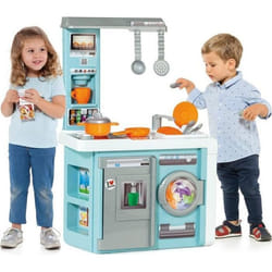 Cuisine pour enfants - MOLTO - Cuisine Bleu - 14 accessoires - À partir de 3 ans - Mixte
