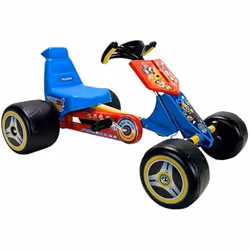 Go Kart à Pédales - INJUSA - Paw Patrol - Pour Enfants 2-4 Ans - Châssis Métallique - Boîte de Vitesses Fixe