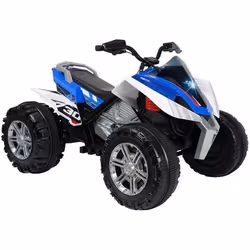 Injusa Quad électrique Rage Lumière Bleu Blanc 12 V