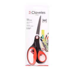 3 Claveles 00128 Universel Découpe droite Noir, Rouge, Acier inoxydable