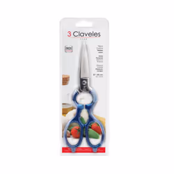 3 Claveles 00401 ciseau de cuisine 200 mm Bleu, Acier inoxydable Universel