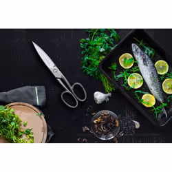 3 Claveles Master ciseau de cuisine 200 mm Acier inoxydable Universel