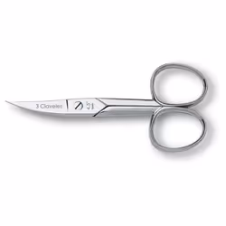 3 Claveles 02017, Acier inoxydable, Lame courbée, Ciseaux à ongles, Acier inoxydable, Acier inoxydable, 1 pièce(s)