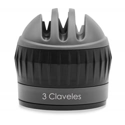 3 Claveles 09427 aiguisoir Fente aiguiseur couteau Noir, Gris