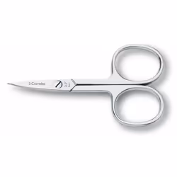 3 Claveles Straight Nail Scissors, Acier nickelé, Lame droite, Ciseaux à ongles, Acier inoxydable, Acier nickelé, Acier inoxy ...