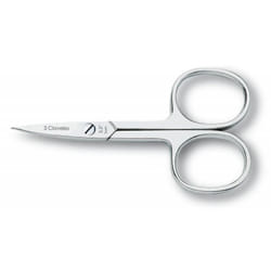3 Claveles Straight Nail Scissors Acier nickelé Lame droite Ciseaux à ongles