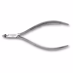 3 Claveles 12110, Cuticle nippers, Acier au carbone, Courbé, Acier, Acier au carbone, 115 mm