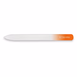 3 Claveles Glass File, Lime à ongles, Orange, Blanc, Verre, Verre, Ampoule, 1 pièce(s)