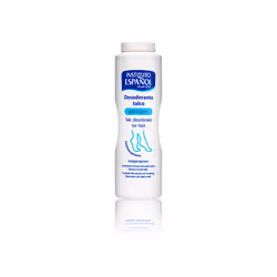 Instituto Español Powder Deodorant for Feet, Unisexe, Anti-transpirant, Lingettes poudrées, Bouteille, 185 ml, 1 pièce(s)