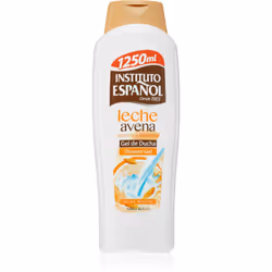 Le gel douche Instituto Español Oatmeal Milk est un indispensable de votre hygiène corporelle. Il lave la peau du corps en to ...