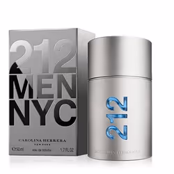Carolina Herrera 212 NYC, Hommes, 50 ml, Gardenia,Pepper, Musc, Bois de santal, Musk,Sandalwood