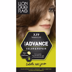 Llongueras Color Advance 7.77 Iced Brown, Marron, Iced Brown, Femmes, Tous types de cheveux, Maintien de la couleur, Nourriss ...