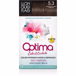 Llongueras Optima 5.3 Golden Brown, Marron, Golden Brown, Femmes, Tous types de cheveux, Maintien de la couleur, Nourrissant, ...