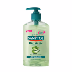 AC Marca Savon Antibactérien Hydratant Aloé Vera &amp; Thé Vert 250 ml, Mains, Savon liquide, Flacon pompe, Hydratant, Aloé,  ...