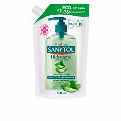 Sanytol Recambio jabón antibacteriano hidratante 500 ml
