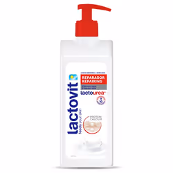 Lactovit 8411135354777, Lait, Unisexe, Hydratant, Nourrissant, Réparer, Peau sèche, 400 ml, Flacon pompe