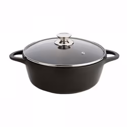 Valira 4140/25, Plat à cuisson, Rond, Fonte d'aluminium, Vitrocéramique, Gaz, Induction, Plaque étanche, Noir, 1 pièce(s)