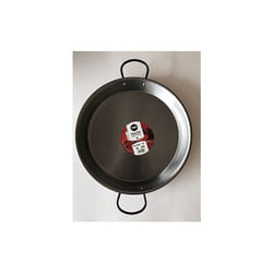 Plat paella acier poli D.34CM 0134 Vaello Campos