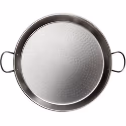 Vaello campos - plat à paella en acier poli 80cm pour 40 personnes - 0180