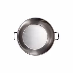 Vaello Campos - poele profonde avec anses acier poli 40CM