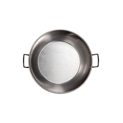 Vaello Campos - poele profonde avec anses acier poli 40CM