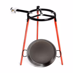 Set réchaud et plat à paella Vaello Campos 658849 est un set Paëlla complet pour réaliser facilement et confortablement toute ...