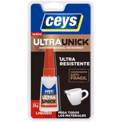 Ceys Ultraunick Immédiate 20g. Nouvelle Technologie Ceys Ultraunick Colle Rapidement, Fort Et Flexible Tous Les Matériaux Ino ...